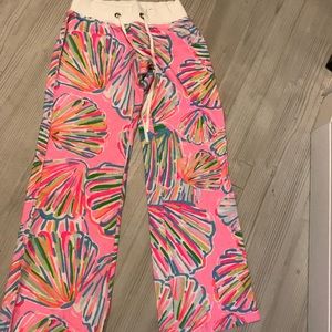 Lilly Pulitzer Beach Pant- Seashell print